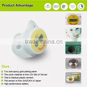 New Cute Lovely Promotional Gift Digital Bab Ypacifier Nipple Thermometer for BPA Free thumbnail-5