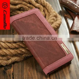 Factory Magnetic Flip Leather Phone Case With Strap for Iphone 6 6S thumbnail-4