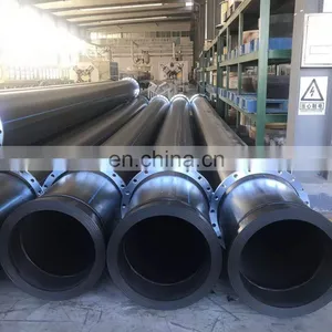 HDPE Pipe With Flange Connections Dredge Pipe Floats for Slurry Dredger thumbnail-1