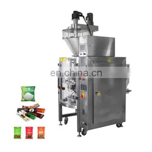 Small Sugar Vertical Salt Powder Liquid Tea Bags Filling Sachet Nuts Food Packaging Sealing Sachet Packing Machine For Spices thumbnail-2