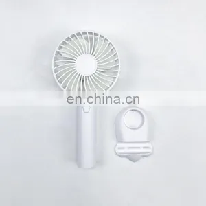 2021 New USB Desk Battery Rechargeable Handheld Portable Mini Fan For Office Travel thumbnail-3