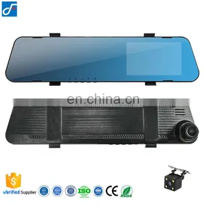 High Quality Front Rear Mirror Dash Cam 1080p Rear View Dvr Car Dash Camera Dashcam for Cars thumbnail-1