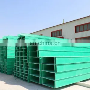 China Manufacturers High-speed Rail Highway Insulation Trough Type FRP Cable Tray thumbnail-2