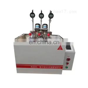 Chinese Supply Laboratory Plastic Rubber Softening Point Vicat Tester thumbnail-4