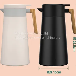 Intelligent Insulation Pot 316 Stainless Steel Display Temperature Home Kettle Large Capacity Warm Kettle Hot Water Thermos Bottle（Wechat:13510231336） thumbnail-1