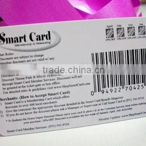 Promotional Pvc Barcode Card With 128 Code thumbnail-1