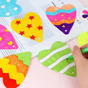 Creative Drawing and Painting Kids Girls Coloring DIY Toys Windmill DIY Painting Graffiti Coloring Educational Toys thumbnail-1