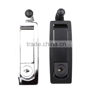 CE Rohs New Lever Latch Assembly With Flush Trigger Alloy Plane Lock for Electric Metal Box Door thumbnail-4
