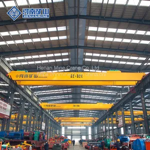 Electric Hoist Double Girder Electric Overhead Traveling Crane for Sale thumbnail-2