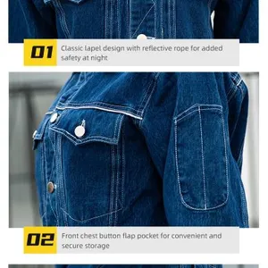 Jeans, Work Clothes, and Workwear Are Comfortable, Wear-resistant, and Fashionable. You Deserve to Have Them thumbnail-4