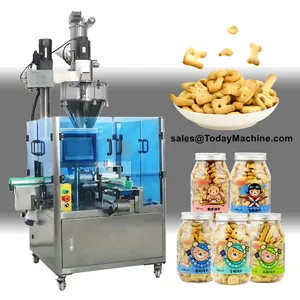 Automatic Bottle Jar Coffee Chili Powder Rotary Filling Weighing Packing Machine thumbnail-4
