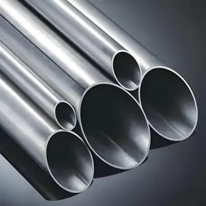 Mirror Polished Thin Wall Round Tube 430 Welded Sanitary Seamless Stainless Steel Pipe thumbnail-1