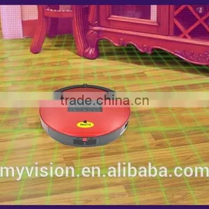 2015 Fashionable Manual Lawn Sweeper With Charging Dock thumbnail-2