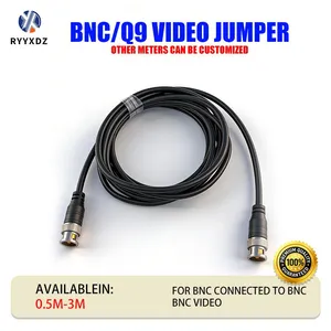 Security Surveillance Camera BNC Male-to-male Power Supply Video Cable, Coaxial Connection Finished Jumper Cable Q9 Head, Cross-border thumbnail-1