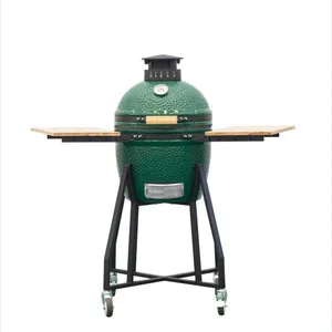 16” Ceramic Kamado Grill With Stand – Durable, Customizable, Factory Direct thumbnail-1