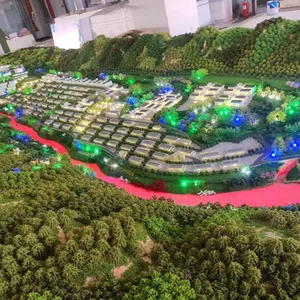 Customized Production of Maotai Town Scene Sand Table Models. a Source Manufacturer of Sand Table Model Production and Customization Company thumbnail-1