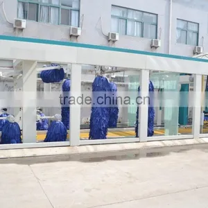 Car Wash Tunnel 9Brushes/Tunnel Car Wash 9Brushes PE-T9 40000USD Automatic Up Down Drying System thumbnail-2