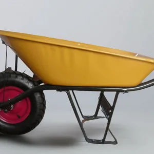 Durable Construction Wheelbarrow With Solid Wheel for Construction Supply Buyers Factory Export Supply for Dealer and Import Distribution thumbnail-3