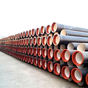 Abrasion Resistant DI Cast Pipe DN600-DN1200 Mine Water Drainage System thumbnail-1