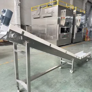 Modular Plastic Mesh Belt Elevator thumbnail-3