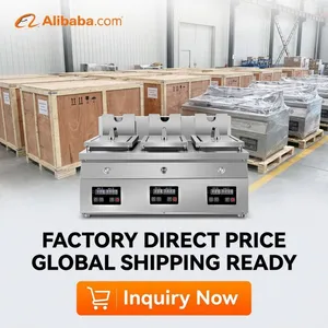 Intelligent DP-04A Automatic Dumpling Fryer Machine 4 Head Electric Gyoza Machine for Commercial Kitchen and Catering Halls thumbnail-5