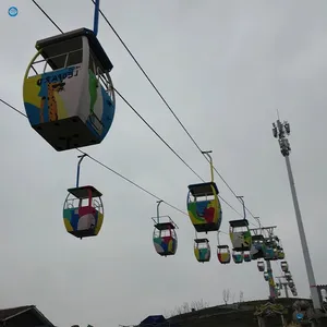 Dq Steel Cable Car System for Amusement Parks Outdoor Recreational Areas-Safe Passenger Transport Easy Installation High Amusement Park Cableway thumbnail-3