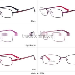 Women Memory Metal Full-rim 2014 New Style Eye Glasses Frame Japan thumbnail-3