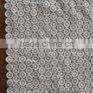 Wholesale Lace Fabric/embroidery Milk Silk Full Lace Water Soluble Lace for Garment Accessory thumbnail-2
