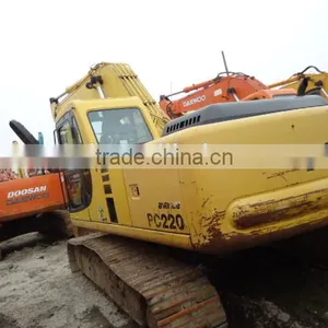 Strong Relibility Used Excavator Pc220-6 Oringinal Japan China for Cheap Sale in Shanghai thumbnail-6