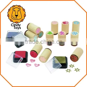 Wooden Rubber Stamps Christmas Mix 16 Pcs for Christmas thumbnail-1