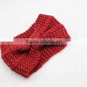 Winter Warmer Korean Style Round Woolen Hair Band for Women thumbnail-2