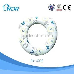 Pattern Design Self-cleaning Children High-class PVC Toilet Seat thumbnail-1