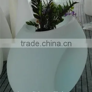 New PE Plastic Flowerpot With LED Lights & Lighting YXF-11090 thumbnail-2