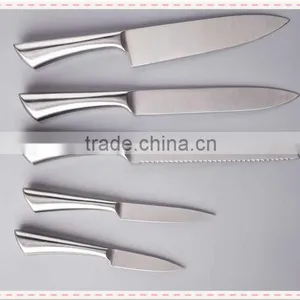 5 PCS Stainless Steel Kitchen Knife Set thumbnail-2