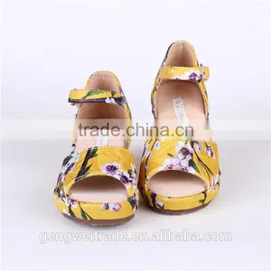 2015 Hot Fashionable Kids Shoes Princess Dress Up Shoes Slipsole Sandal For Girls thumbnail-3