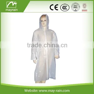 Emergency Disposable Clear Plastic Kids Raincoats thumbnail-1