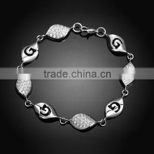 2015 New Fashion White Dubai 18K Gold Jewelry Bracelet thumbnail-4