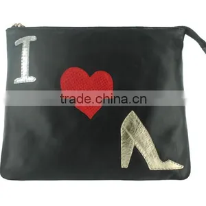 2016 Luxury Leather Clutch Bag for Women, Lady Party Bag, Clutch Bag for Girls thumbnail-2