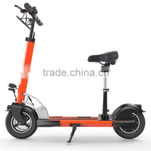 10 Inch Tire Two Wheel Scooters With Handle Smart Electric Bikes With Seat thumbnail-4