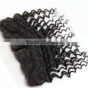 High Quality 100 Unprocessed Grade 6a Hair 13x4 Lace Frontal Closure in Stock thumbnail-4