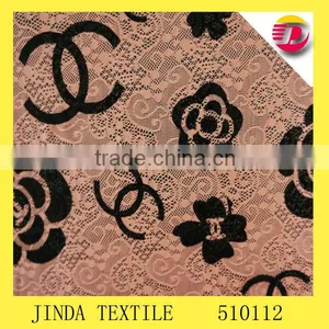 High Quality Stretch Flower Print Fabric for Garment or Lingerie thumbnail-1