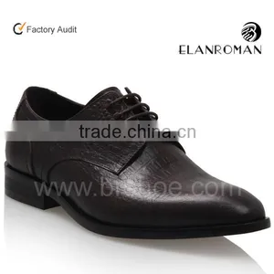 Fashion Derby Shoes Wholesale Men Dress Shoes Genuine Leather Shoes thumbnail-1
