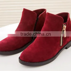Professional Rain Boots Women Denim Ankle Boots Women With CE Certificate XT-DA0768 thumbnail-1