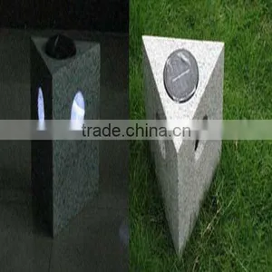 Stone Garden Lamp,solar Powered Light,solar Garden Alarm thumbnail-1