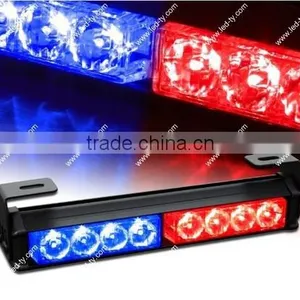 9.5"LED Emergency Warning Traffic Advisor Vehicle Strobe Light Bar - Red & Blue thumbnail-1