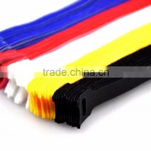 Assorted Adjustable Black Strap Hook Loop Reusable Cable Ties Organizer Tidy thumbnail-5