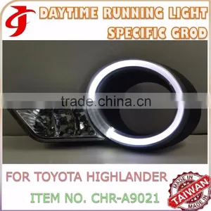 High Quality FOR TOYOTA HIGHLANDER LED CAR DRL Daytime Running LIGHT thumbnail-5