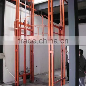 Hydraulic Cargo Lift / Elevator / Warehouse Cargo Lift thumbnail-2