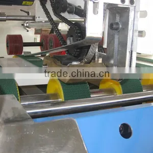 3 Ply Corrugated Paper Folder Gluer Machine / Paper Board Glue Machine thumbnail-2