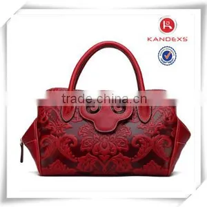 Most Popular Design Vintage Leather Tote Bag Wholesale Handbag China thumbnail-2